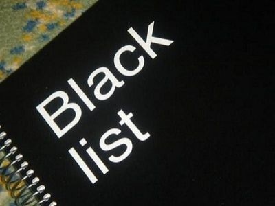 Черный список. Фото: avtoradio.ru