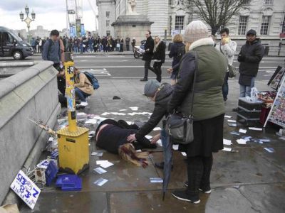 Теракт в Лондоне 22 марта 2017 года. Источник: podrobnosti.ua