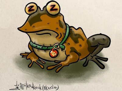 Кремлевская жаба. Карикатура А.Петренко: t.me/PetrenkoAndryi Кремлевская жаба. Карикатура А.Петренко: t.me/PetrenkoAndryi