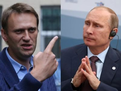 Навальный и Путин. Фото: Politdengi.com.ua