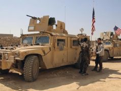 Военная техника под флагами США в Сирии. Источник - elperiodico.com