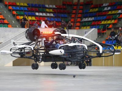 Прототип беспилотного летающего такси от стартапа 