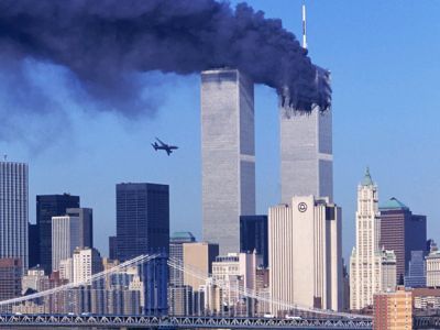 Теракт 11 сентября 2001 года. Башни-близнецы.