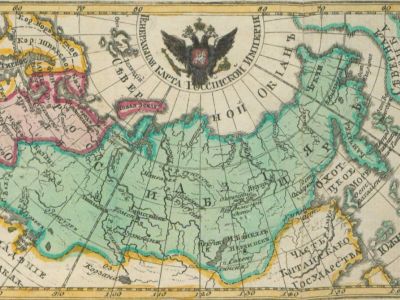 Генеральная карта Российской империи, типография Академии Наук, Павлу I на 1761 год