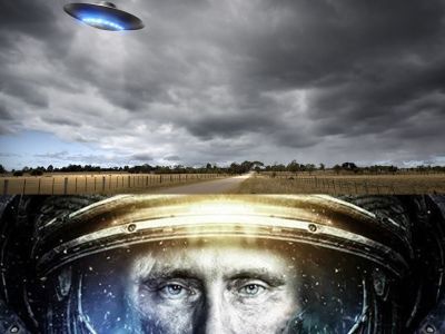 Путин – инопланетный Терминатор. Коллаж: В. Зайдман