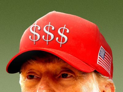 Трамп и коррупция. Источник: axios.com Трамп и коррупция. Источник: axios.com